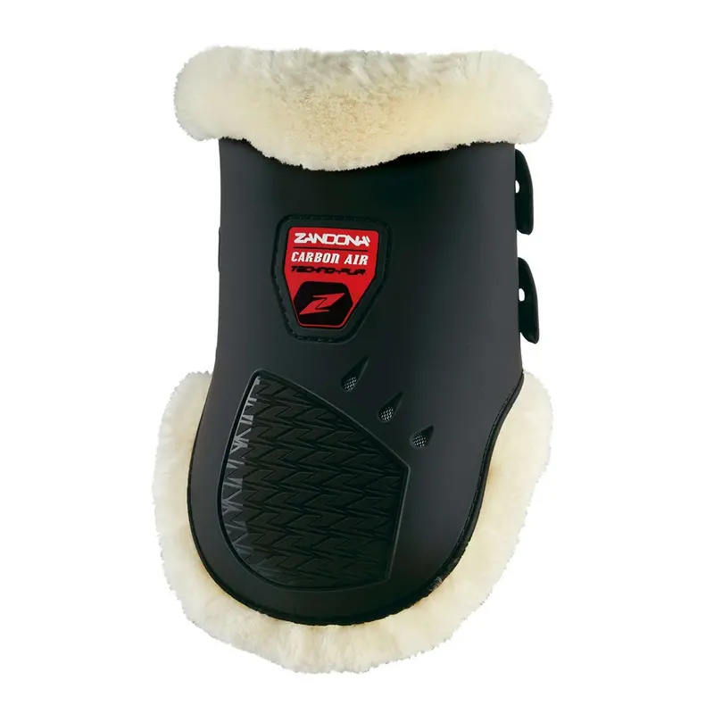 Zandona Carbon Air Techno Fur Black Fetlock Boots 1