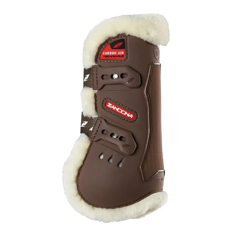 Zandona Carbon Air Techno Fur Tendon Boots In Brown 1
