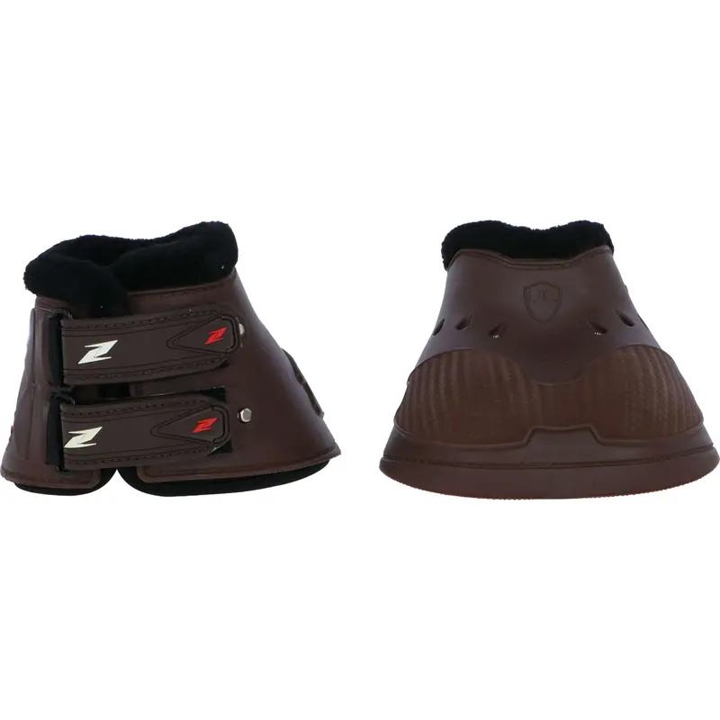 Zandona Carbon Air Velcro Brown Jumping Bell Boots 1