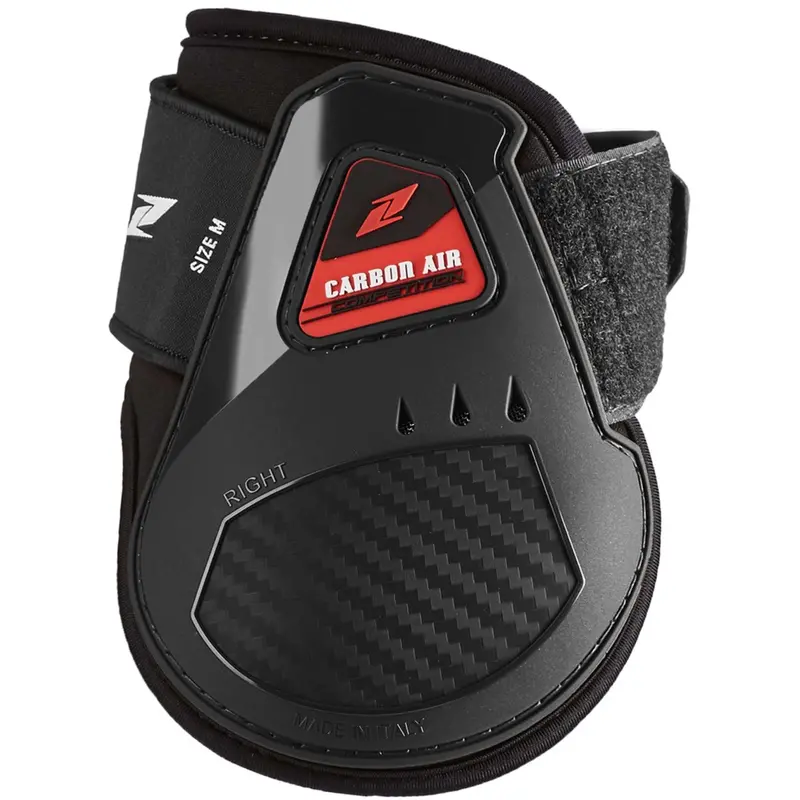 Zandona Carbon Air Young Competition Black Fetlock Boots 1
