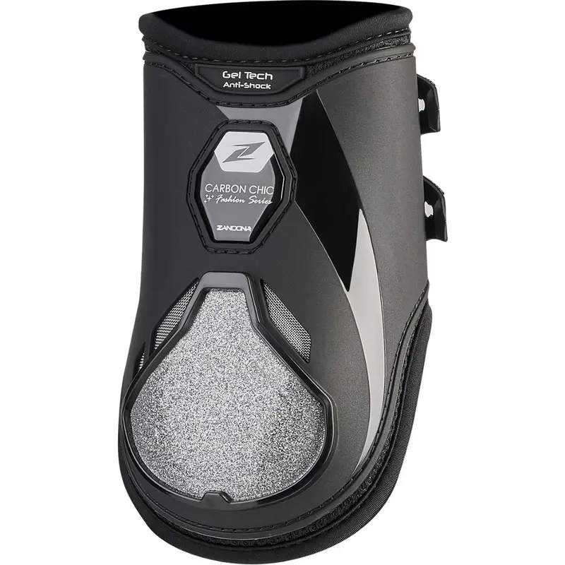 Zandona Carbon-Chic Black Bell Boot Protector 1