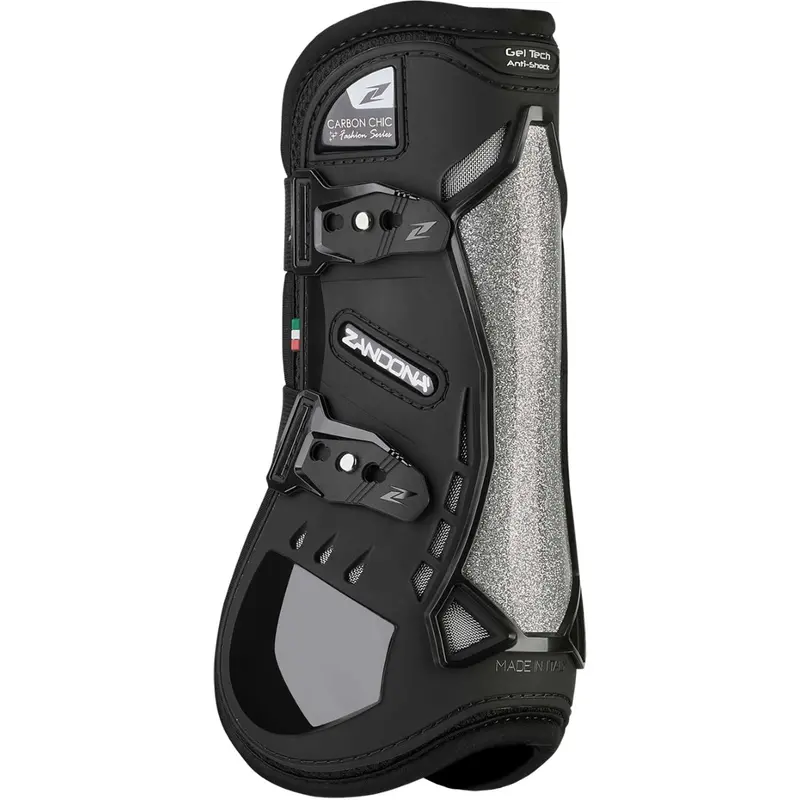 Zandona Carbon Chic Black Tendon Boots 1