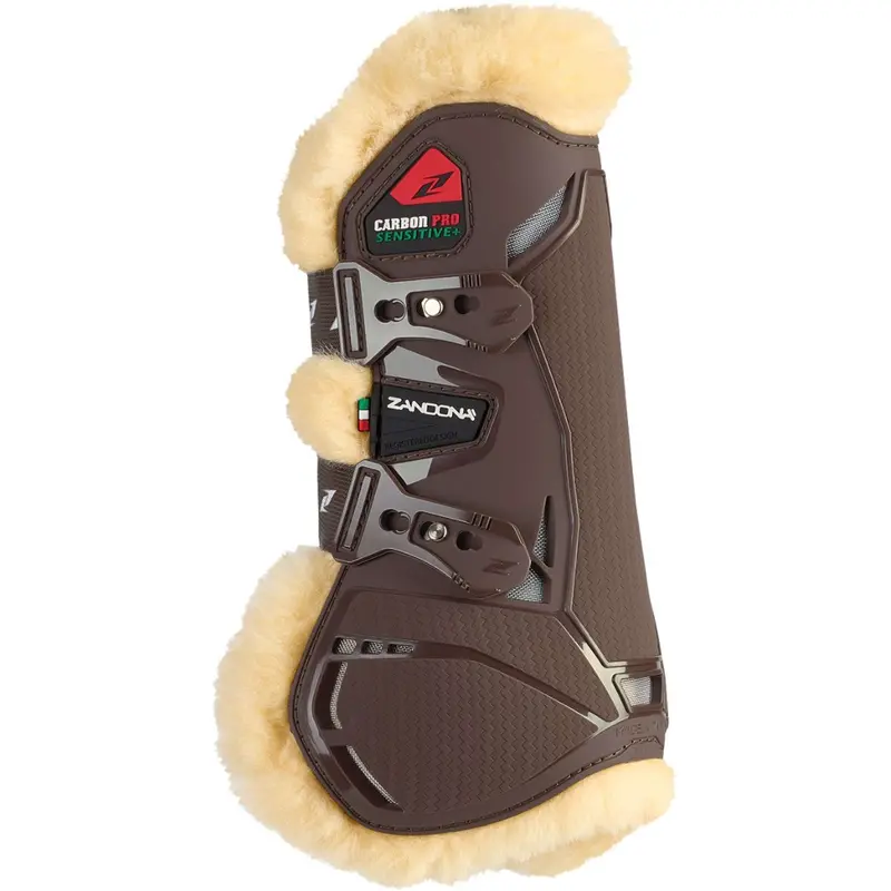 Zandona Carbon Pro Sensitive+ Brown Tendon Boots 1