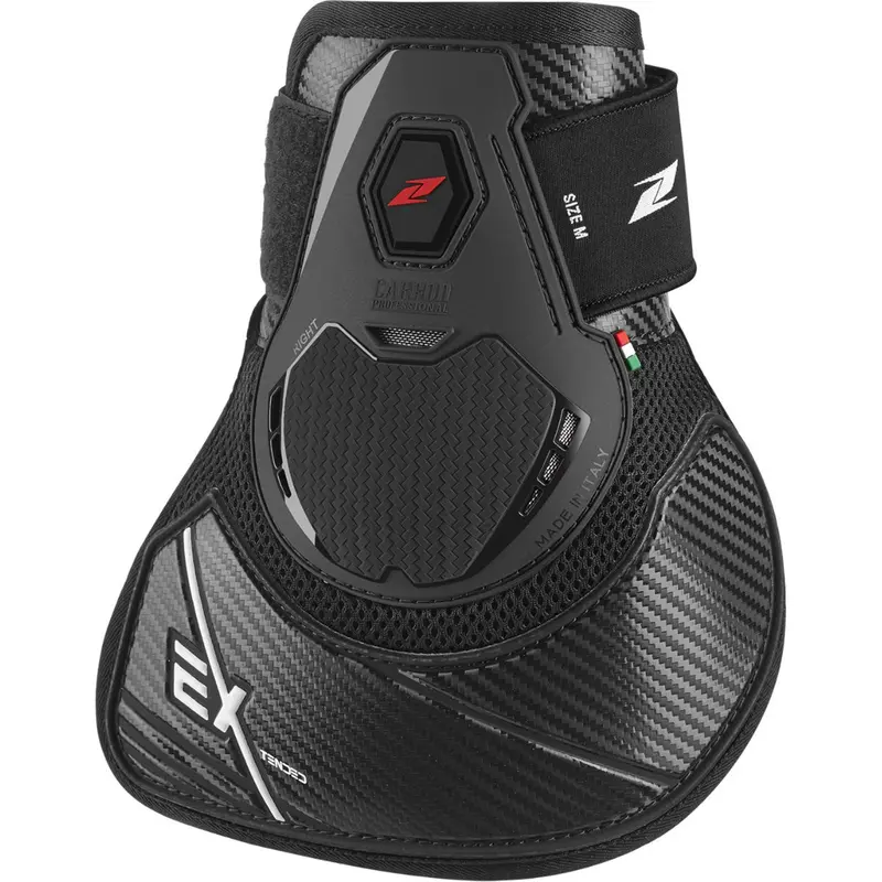 Zandona Carbon Professional Ex Youth Brushing Boots – Black 1