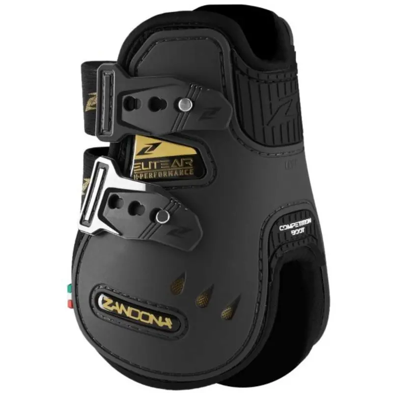 Zandona Elite Air H-Performance Long Black Fetlock Protectors