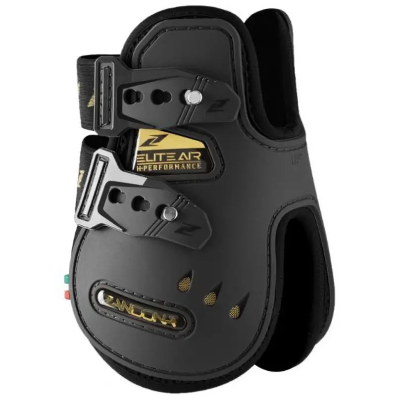 Zandona Elite Air H-Performance Short Black Fetlock Protectors 1