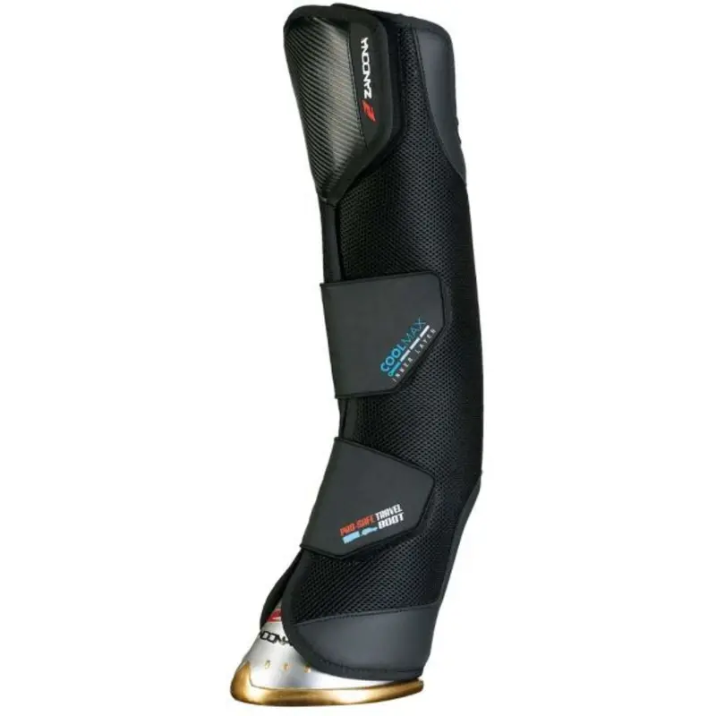 Zandona Pro-Safe Travel Boots – Front, Black 1