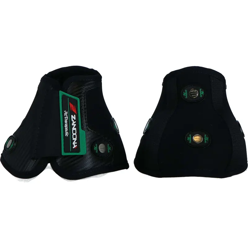 Zandona Therapeutic Obstacle Bell Boots – Black 1
