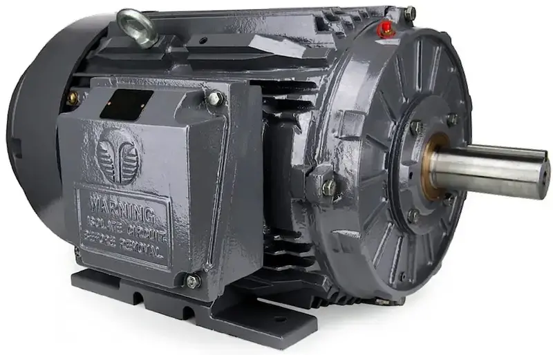 1 Hp Rigid-Base Severe-Duty Motor – 1800 Rpm, 143T Frame 1