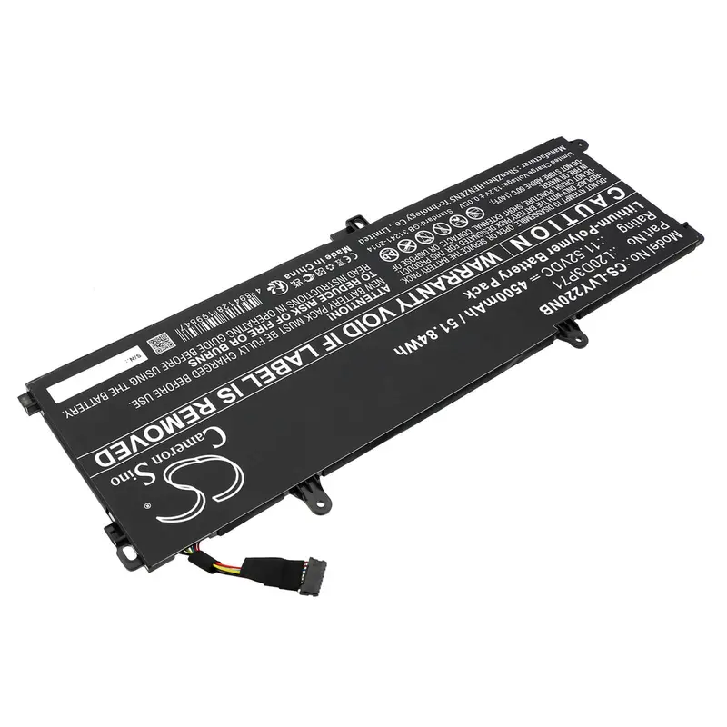 11.52V 4500Mah Li-Ion Notebook Battery – Designed For Lenovo Thinkpad X13 Yoga G2 (20W80007Z), 51.84Wh 1