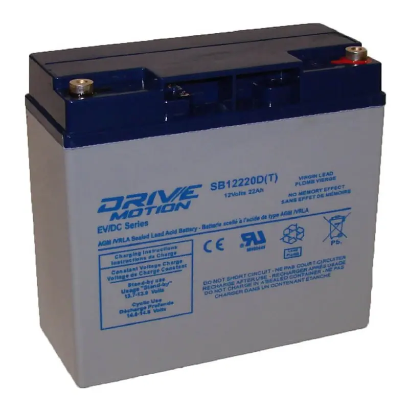 12V 22Ah Sla Replacement For Valen X-Cel Vx21 Ups (F13 Terminal) 1