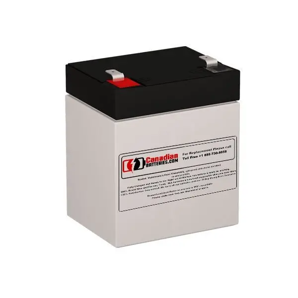 12V 4.5Ah Replacement Battery For Zeus Pc4.5-12F1 – F1 Terminal Design 1
