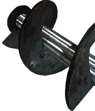 18-Inch Sectional Flight Screw Conveyor Component – 11' 8" Length, Right-Hand (18S724) 1
