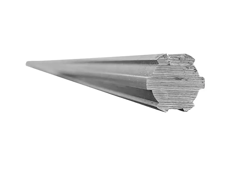 22 Mm 6-Spline Shaft – Aisi 4140 Alloy Steel, 6000 Mm Length 1