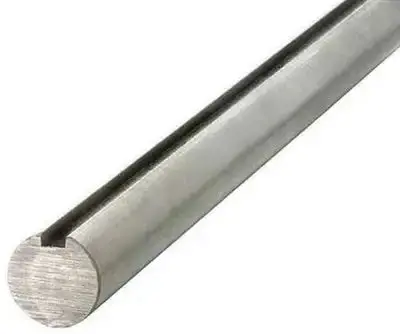22Mm Precision-Turned And Polished Keyed Shaft 1
