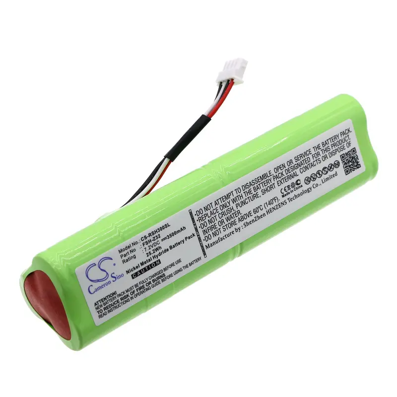 7.2V 3500Mah Li-Polymer Test Equipment Battery For Rohde & Schwarz Fsh Series (Fsh3, Fsh6, Fsh18, Etc.) (25.20Wh) 1