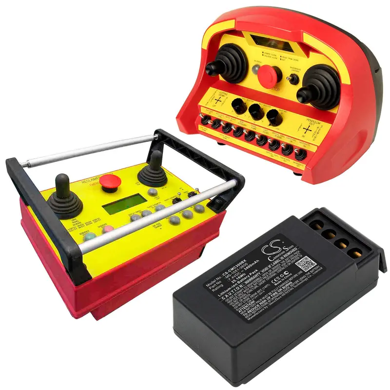 7.4V 3400Mah Crane Remote Battery For Cavotec Equipment – M9-1051-3600Ex, Mc-3, Mc-3000 1