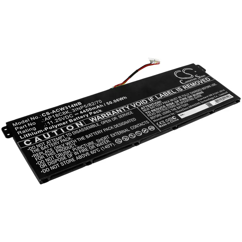 Acer Aspire 5 A514-52-58U3 & Chromebook 314 C933 Battery – 11.25V 4450Mah (50.06Wh) 1