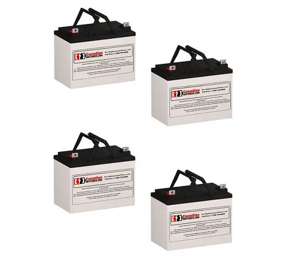 Alpha Technologies Cfr 5000 Ups Battery Pack – 4 × 12V, 33Ah, 396Wh (Part #017-079-Xx) 1