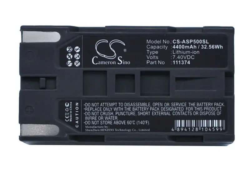 Ashtech Proflex Survey Equipment Battery – 7.4V 4400Mah Li-Ion For Proflex 500 & 800 (111374) 1