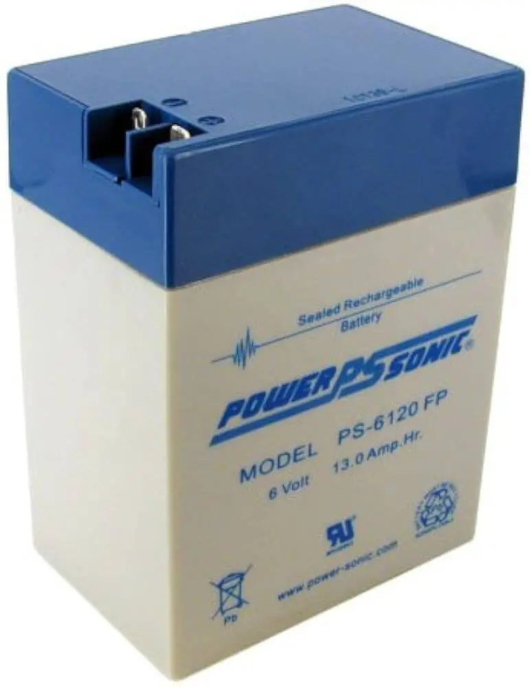 Bosfa Gb6-14 Emergency Power Battery – 6V, 14Ah With F1/F2 Terminals 1