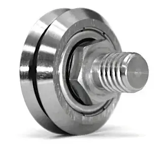 Concentric Swac2Ssx Studded V-Guide Bearing – Thru-Hole Mounting 1