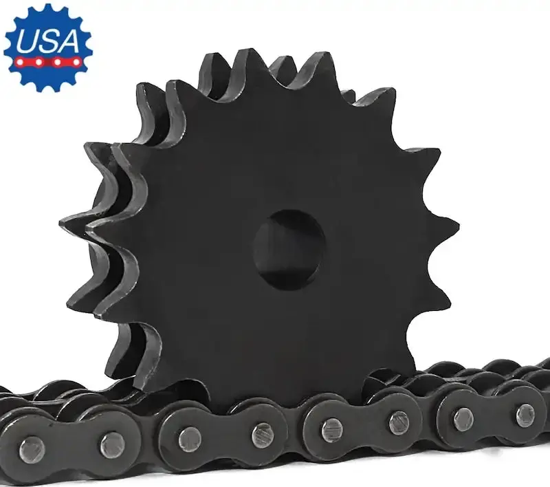 D140B15 Standard-Bore Sprocket – Ansi 140 Pitch, 15 Tooth Count 1