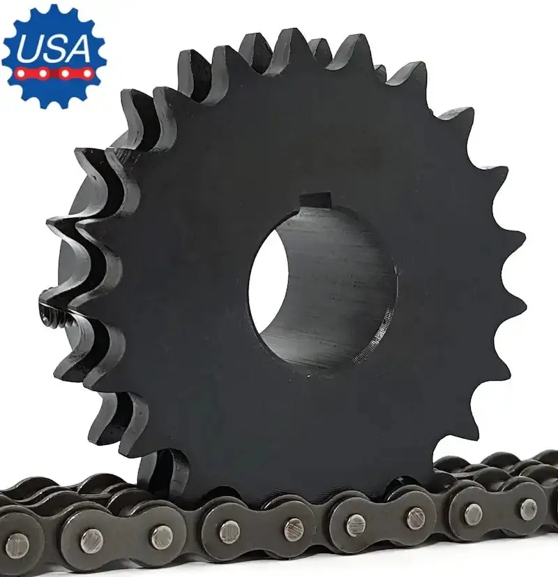 D40Bs25H Sprocket With 1-1/4 Inch Finished Bore 1