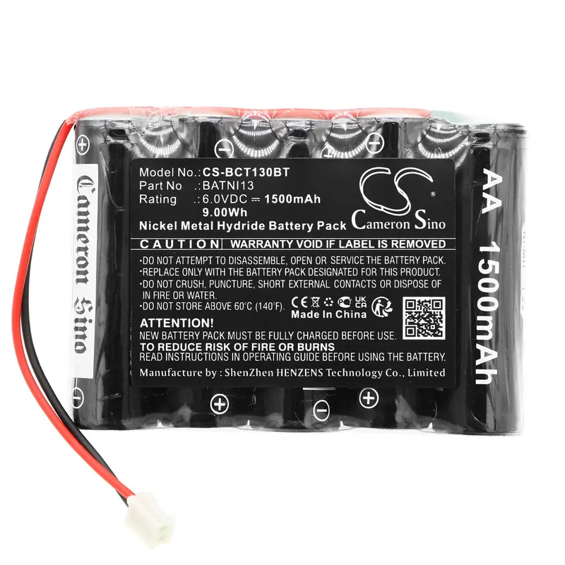 Daitem Alarm Panel Battery – 6V Ni-Mh, 1500Mah, 9Wh For Pre-2007 Control Units 1