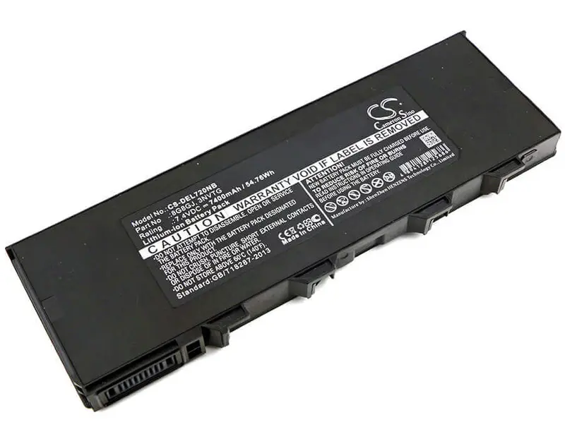 Dell Latitude 7204 Rugged Extreme Battery – 7.4V Li-Ion, 7400Mah, 54.76Wh 1