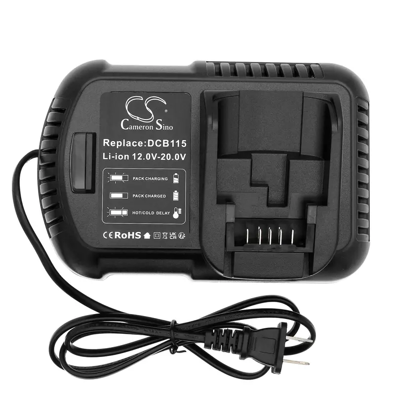 Dewalt 12V–20V Slide-On Battery Charger For Cordless Power Tools 1