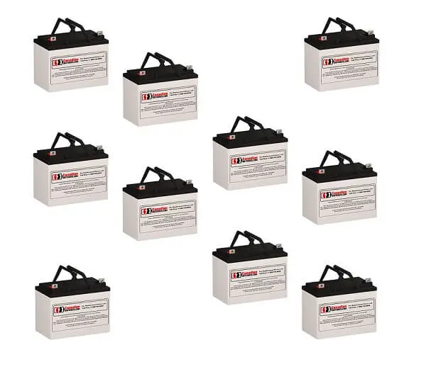 Eaton Best Power Ferrups Fe-10K Ups Battery Pack – 10×12V 33Ah (396Wh) 1
