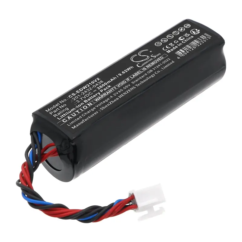 Ecovacs Winbot Mini / W1S Robot Vacuum Battery – 3.7V Li-Ion, 2600Mah, 9.62Wh (201-2432-0438) 1