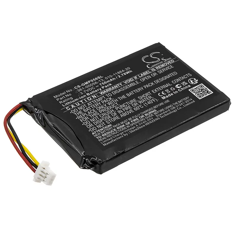 Garmin Sport Pro Transmitter Battery – 3.7V Li-Ion, 750Mah, Model 010-11864-20 (2.78Wh) 1