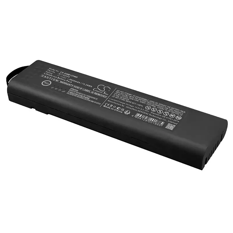 Ge Healthcare B105/B125 Medical Device Battery – 11.1V Li-Ion, 6600Mah, 73.26Wh 1