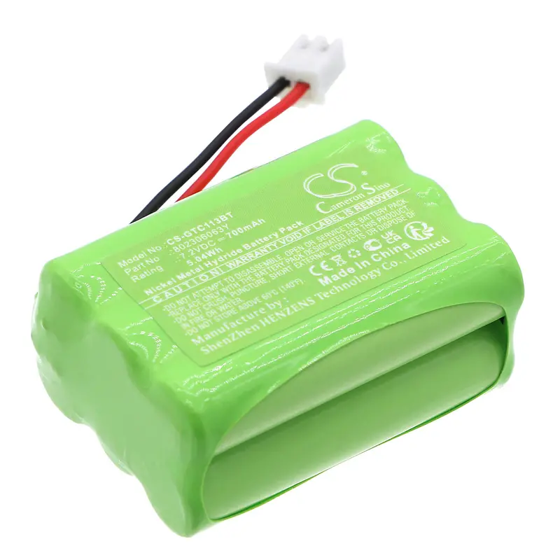 Guardsman Alarm System Battery – 7.2V 700Mah Ni-Mh (5.04Wh) For Ctc-1132/Ctc-1142 1
