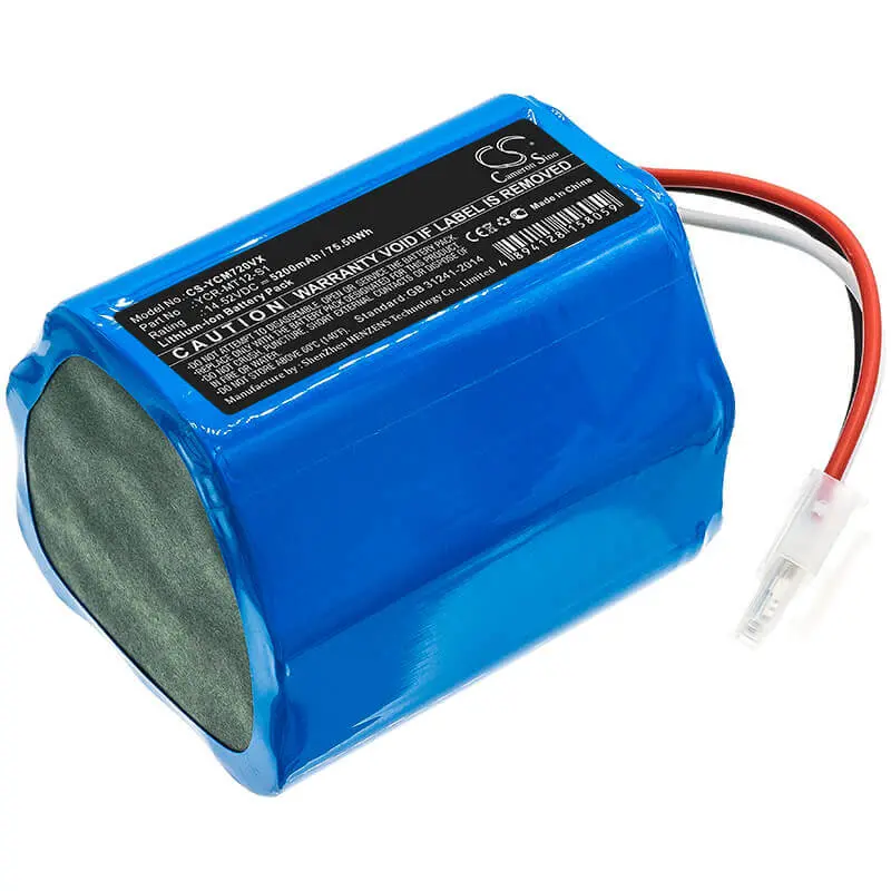 Iclebo & Miele Vacuum Cleaner Battery – 14.52V Li-Ion, 5200Mah, 75.50Wh (O5, Omega, Xic013) 1