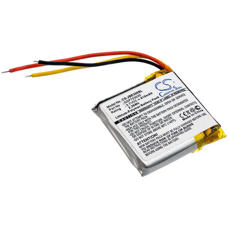 Jbl E45Bt & Everest Elite 300 Headset Battery – 3.7V Li-Ion, 610Mah, 2.26Wh 1
