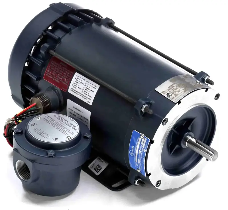 Leeson 1.5 Hp Explosion-Proof Electric Motor – Frame 56C 1