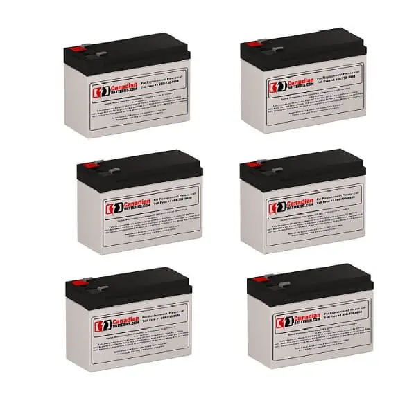 Liebert Powersure Ps1920Rt2-120 Ups Battery Pack – 6×12V 7Ah Sealed Lead-Acid Units 1
