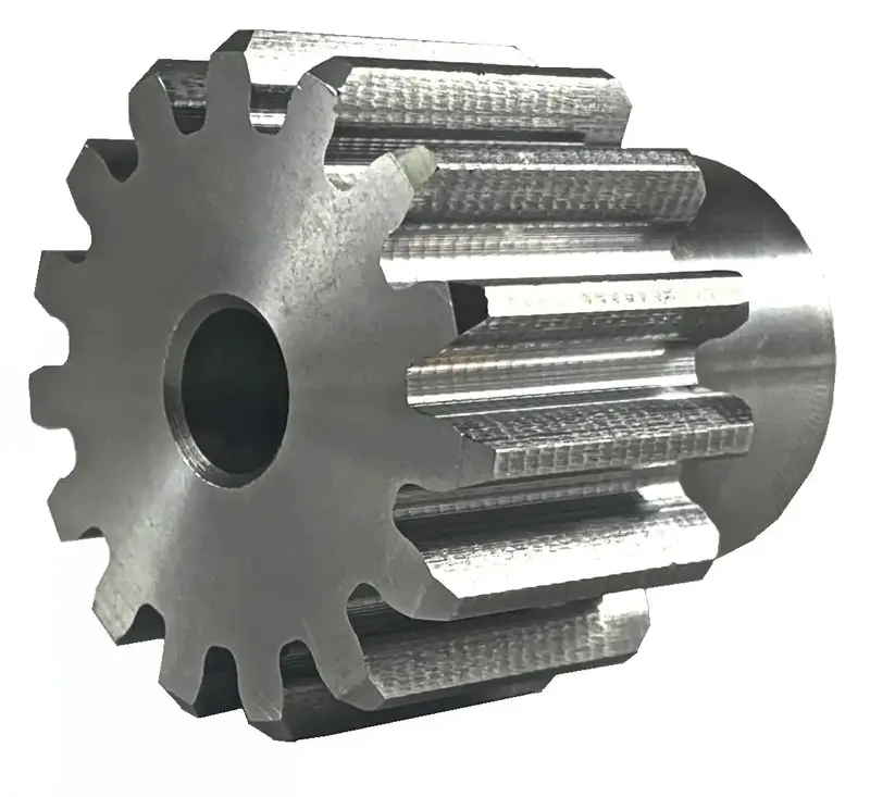 M3B22 Metric Spur Gear – 22-Tooth, Standard Pressure Angle 1