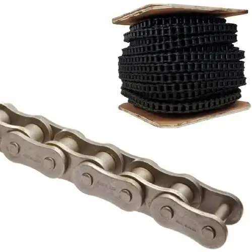 Premier #41 Roller Chain – 50-Foot Reel, Pre-Lubricated & Ready To Install 1