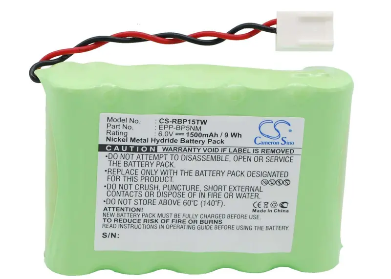 Ritron Two-Way Radio Battery – 6.0V Ni-Mh, 1500Mah, 9Wh For Rt-15H, Epp-Bp5Nm, And Bp5Nm Devices 1