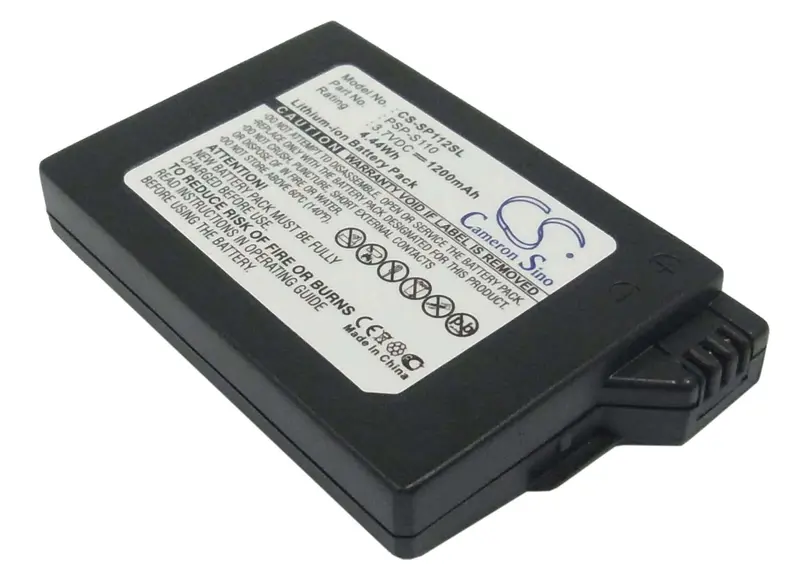 Sony Psp-S110 Lite Replacement Battery – 3.7V 1200Mah Li-Ion (4.44Wh) 1