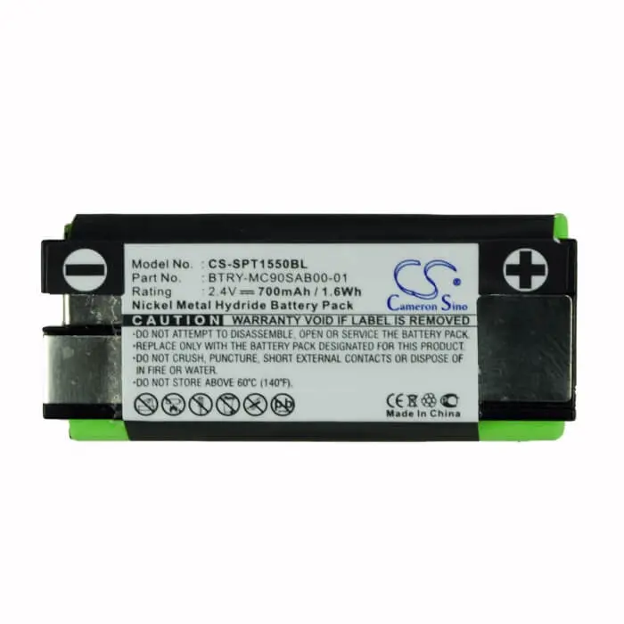 Symbol Spt-1500 & Spt-1550 Barcode Scanner Battery – 2.4V, 700Mah, 1.68Wh Rechargeable Power Cell 1
