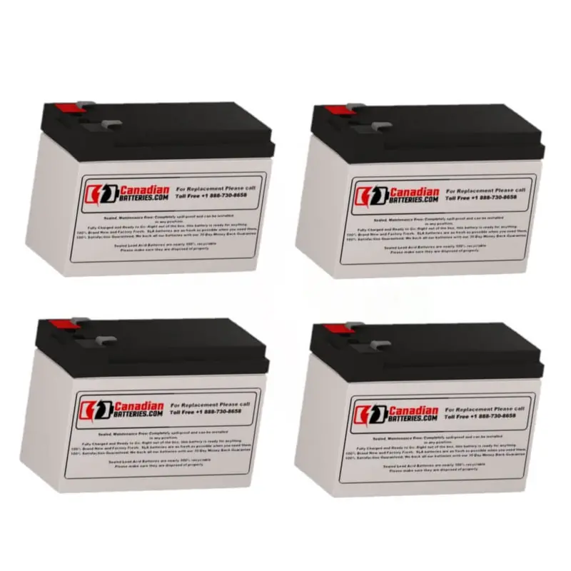 Tripp Lite Smart3000Rm2U Ups Battery Pack: 4 × 12V 7Ah Sla Units (84Wh Total) 1