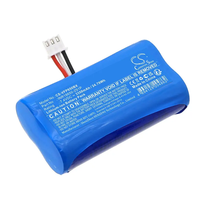 Verifone Payment Terminal Battery – 7.4V Li-Ion, 3350Mah, 24.79Wh For T650P, Inr18650-2S1P Systems 1